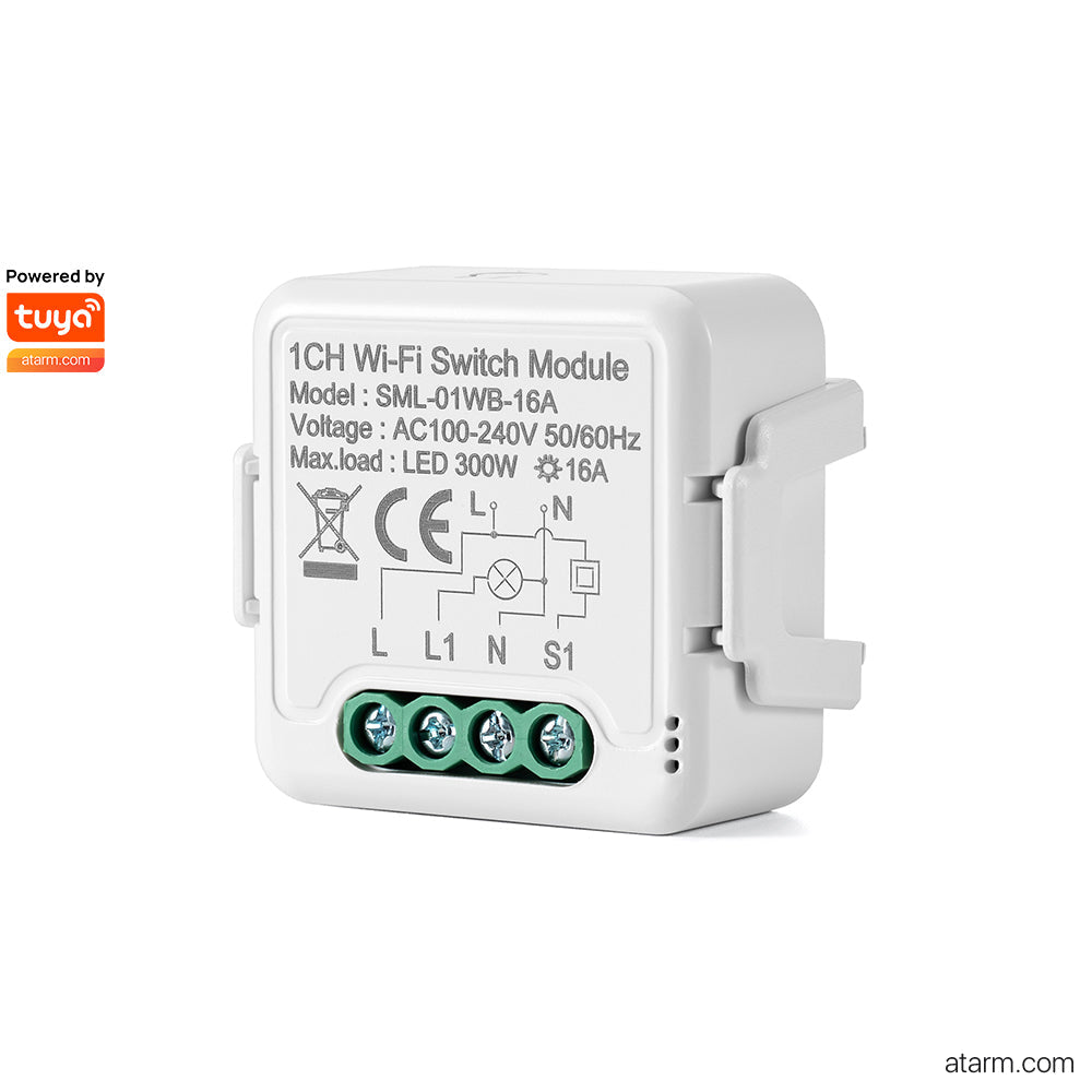 SML-01WB-16A 1CH Wi-Fi 16A Switch Module